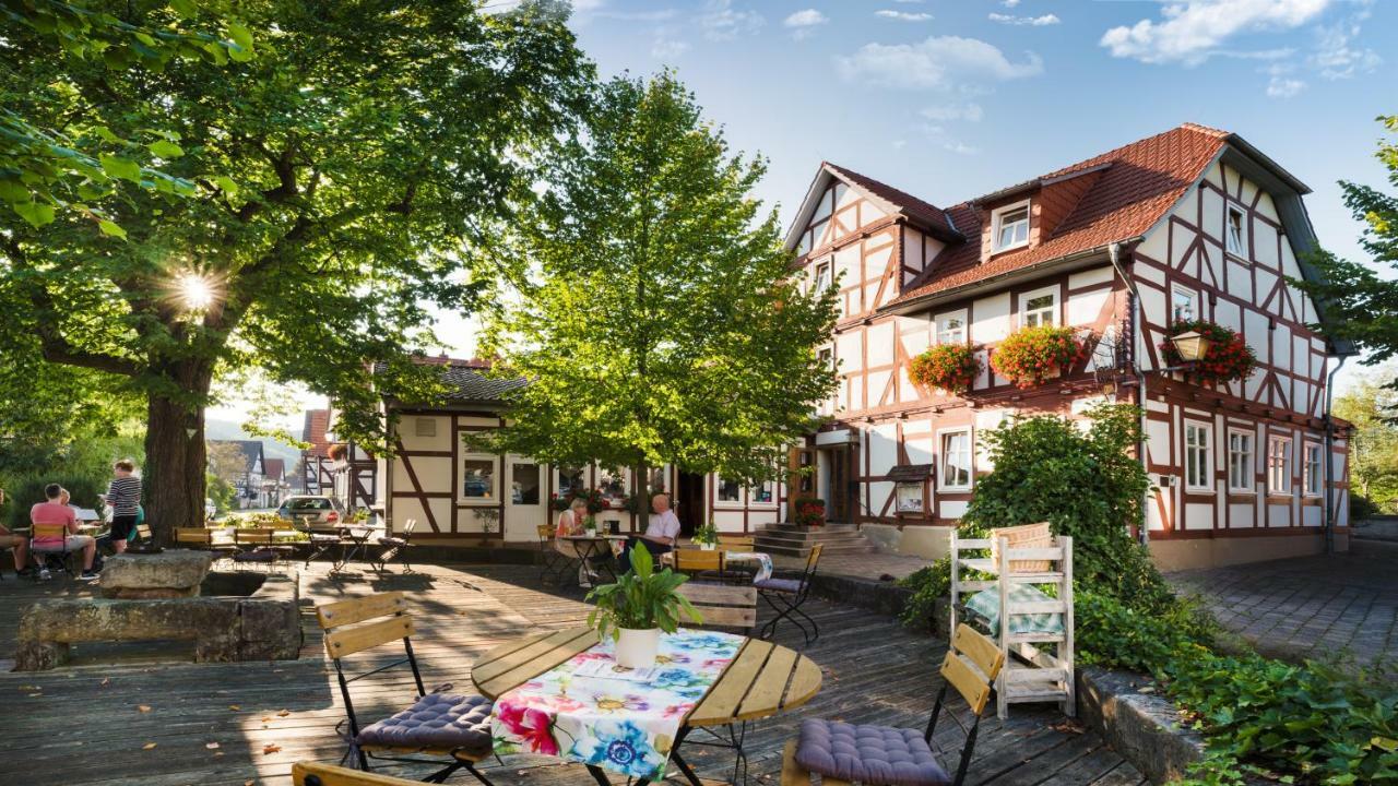 Landhotel Gemeindeschaenke Wanfried Ngoại thất bức ảnh